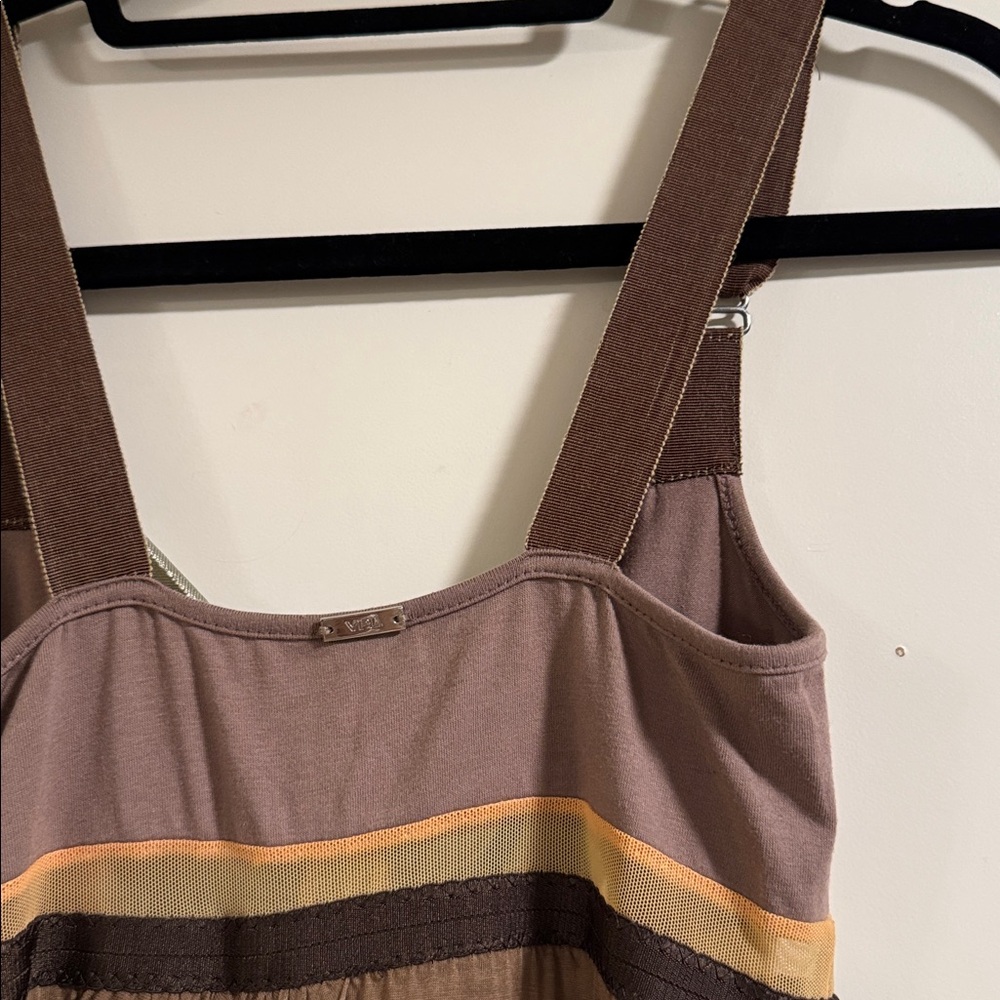 VPL BROWN TIDAL JERSEY DRESS - Picture 3 of 7